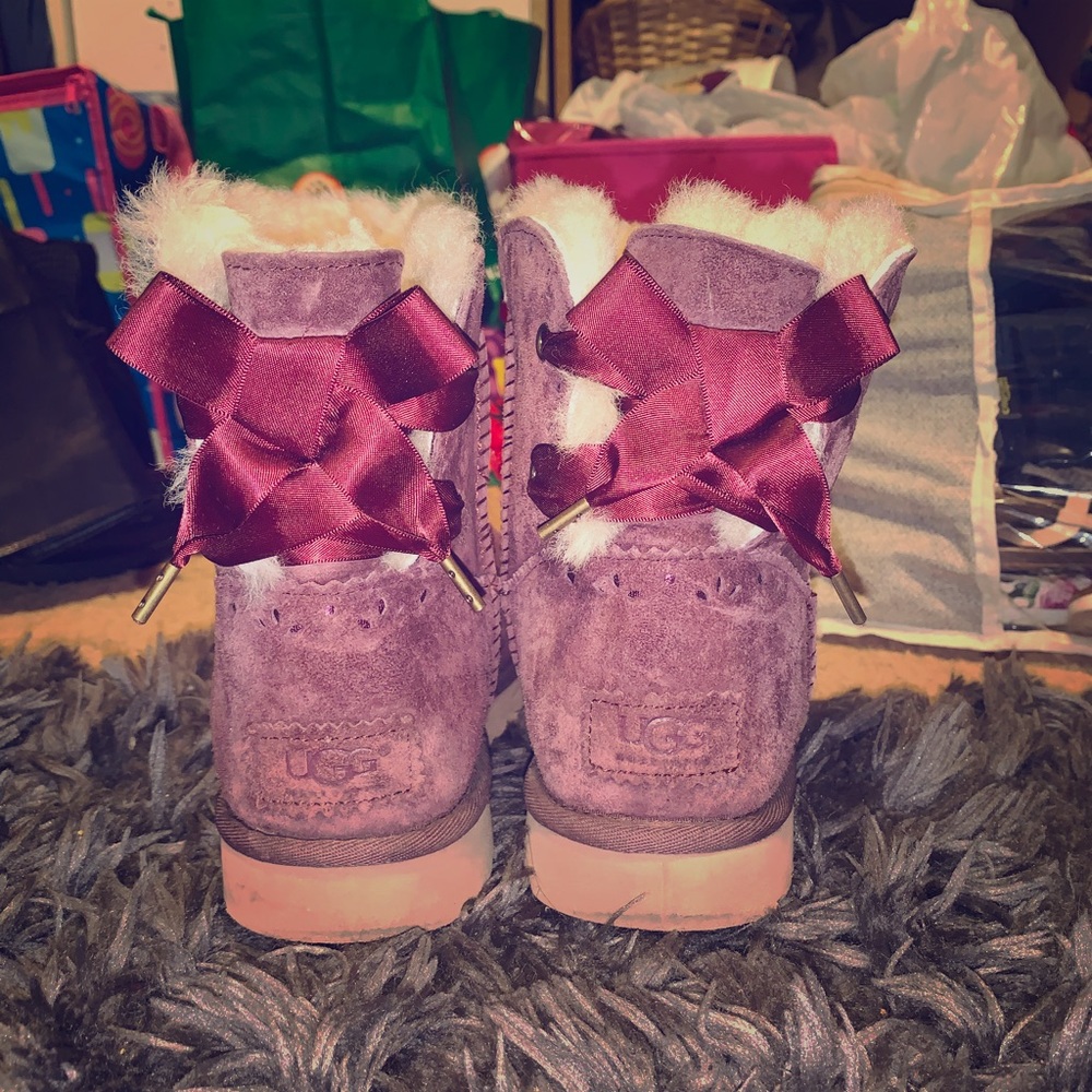 UGG Short Purple Boots